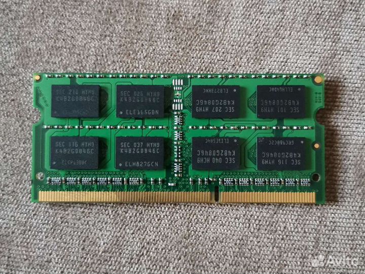 Оперативная память ddr3 для ноутбука 4 гб
