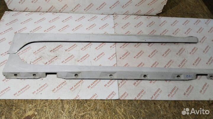 Накладка на порог наружная Audi A6 C7 седан 2.8