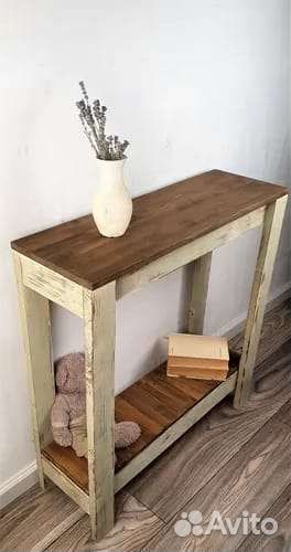 Консоль в стиле шебби