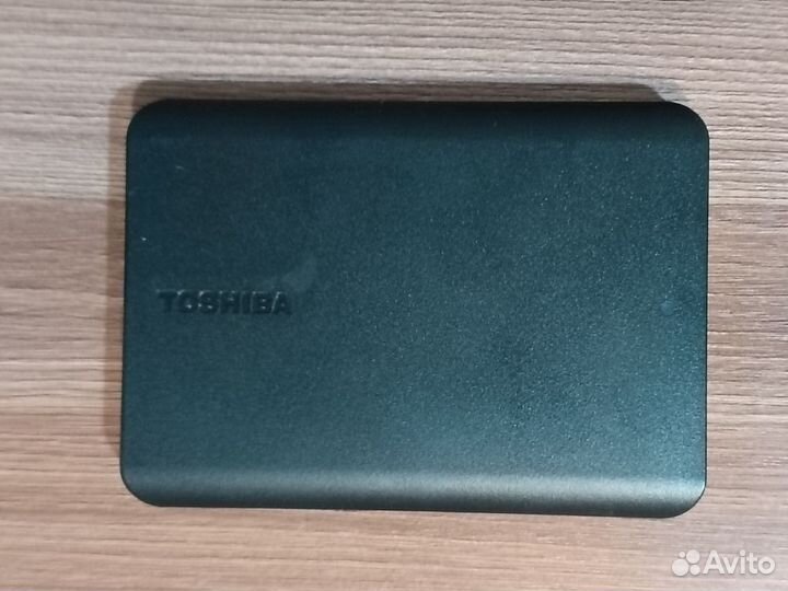 Внешний жесткий диск 1 тб HDD Toshiba Canvio Basic