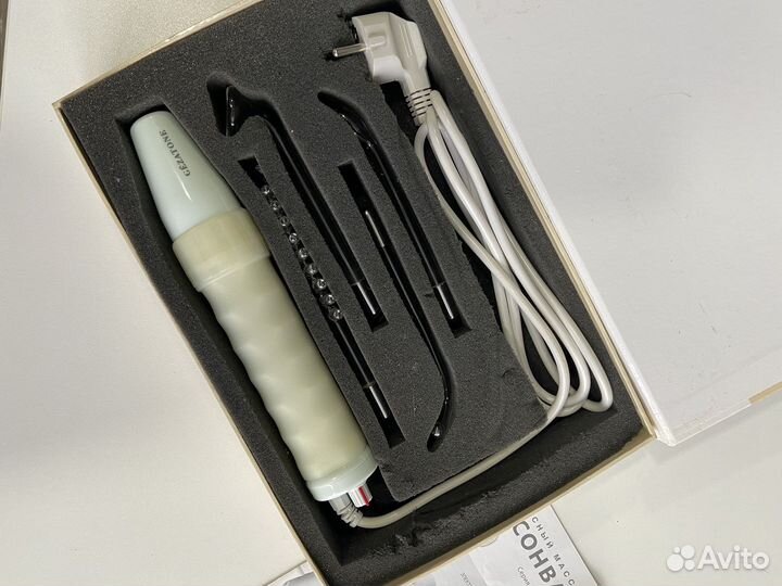 Аппарат дарсонвальс 4 насадками