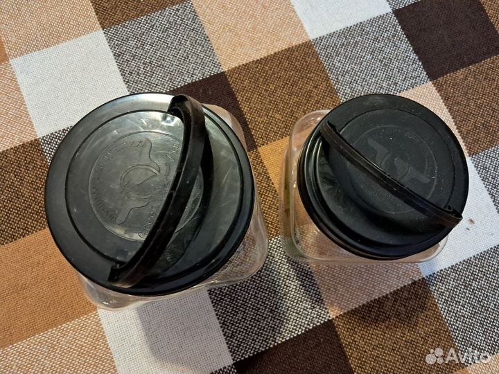 Пластиковые банки из под корма Eco Line Green Zin