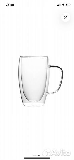 Набор кружек с двойным дном