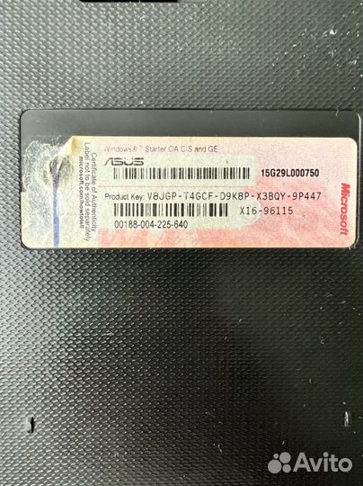 Нетбук asus eee pc 1015