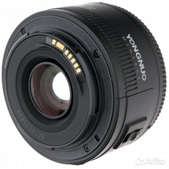 Объектив YongNuo YN50mm F1.8 AF Canon, черный