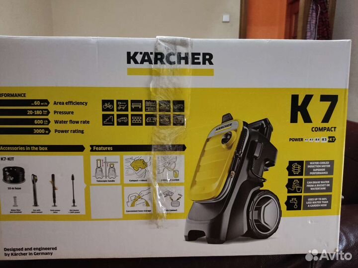 Моющий пылесос Karcher K 7 compact