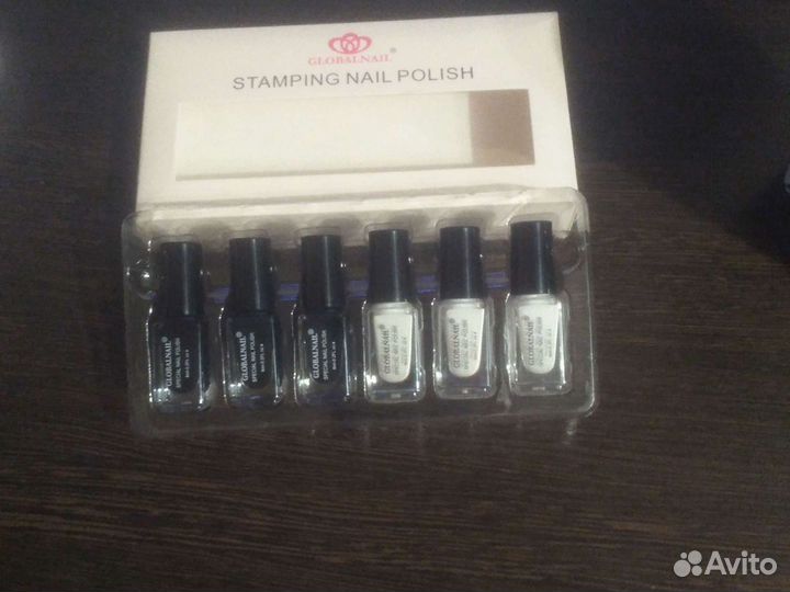 Стемпинг лак набор