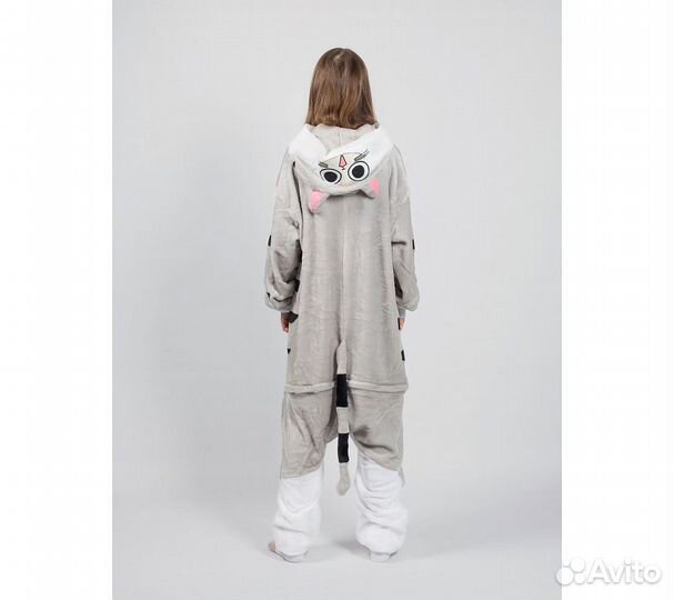 Кигуруми Funfur Серый кот L