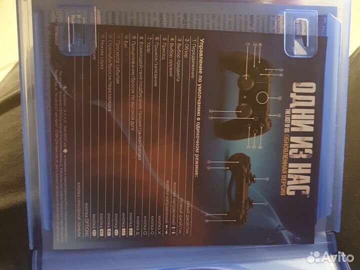 Одни из нас ps4 диск