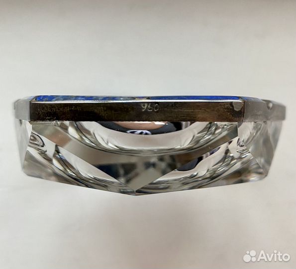 Пепельница серебро