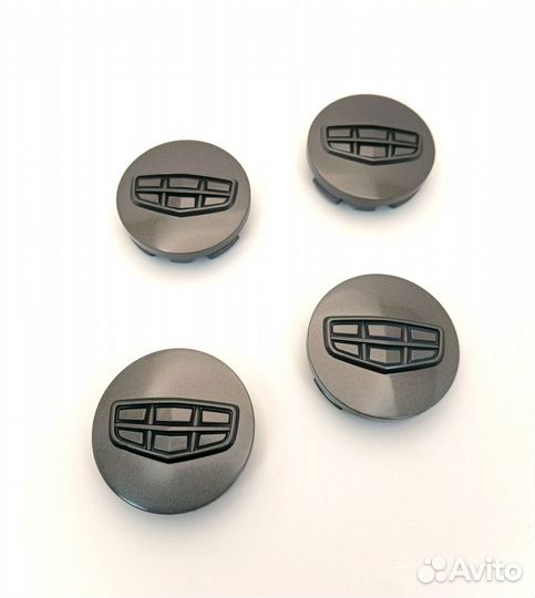 Заглушки/колпачки на литые диски Geely 59*55 мм