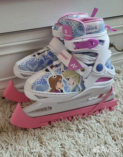 Коньки детские раздвижные