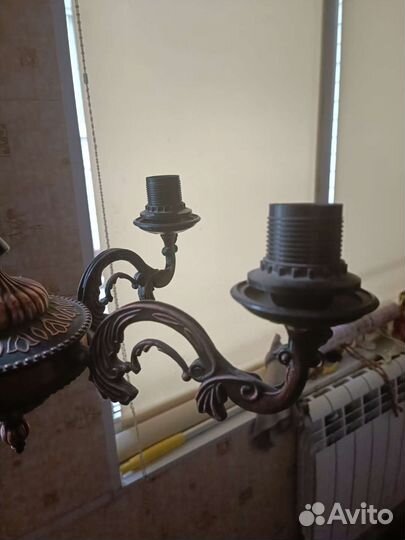 Бронза люстра СССР