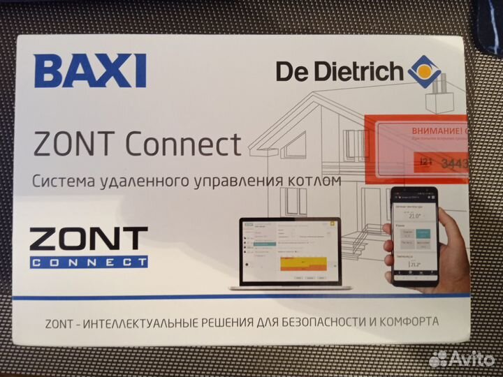 Zont Connect baxi DeDietrich система управления