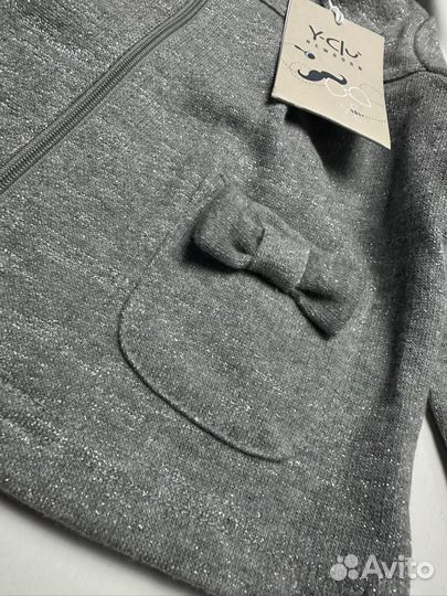 Толстовка для девочки 74 новая Италия