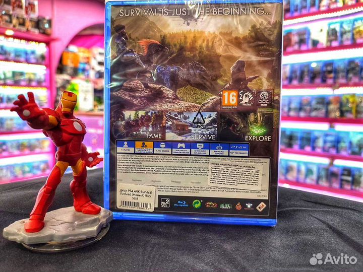 Диск PS4 ARK Survival Evolved (Новый)
