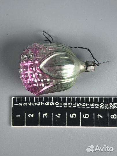 Елочные игрушки ягодка СССР