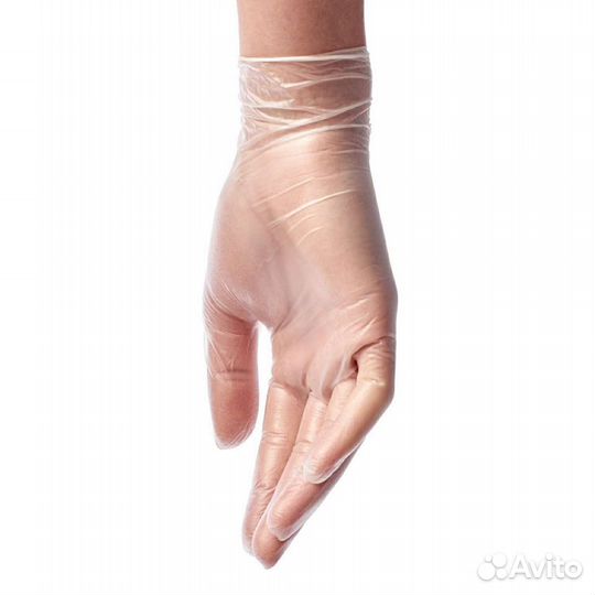 Перчатки виниловые хl