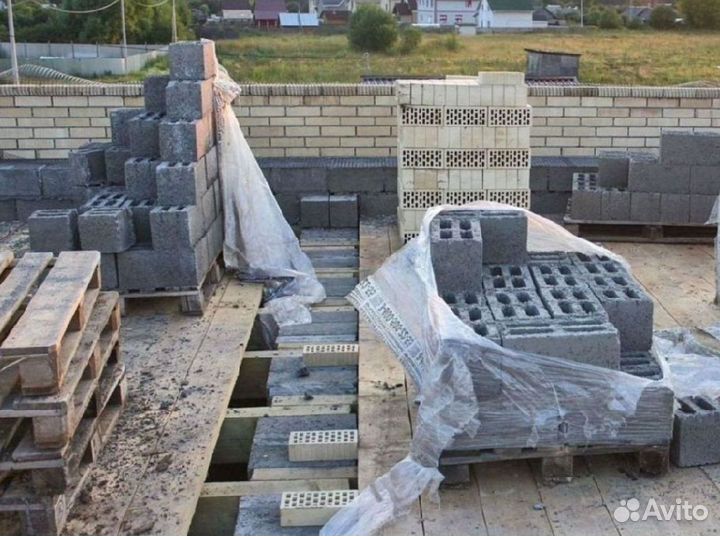 Блоки керамзитобетонные 32