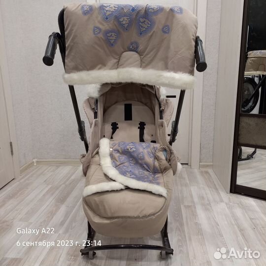 Санки- коляска детские Скользяшки