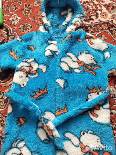 Детский махровый халат