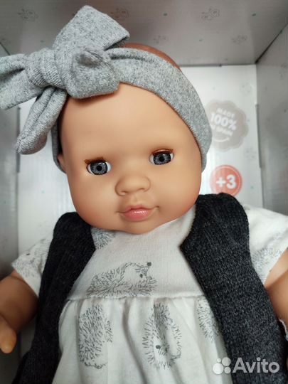 Новая мягконабивная кукла Агата от Paola Reina