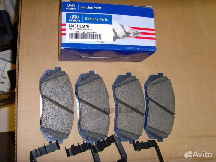 Hyundai-KIA 581013ZA70 комплект тормозных колодок