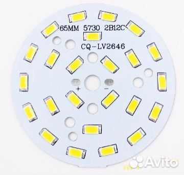 Светодиодная матрица 12W SMD5730-24 светодиодов. 1