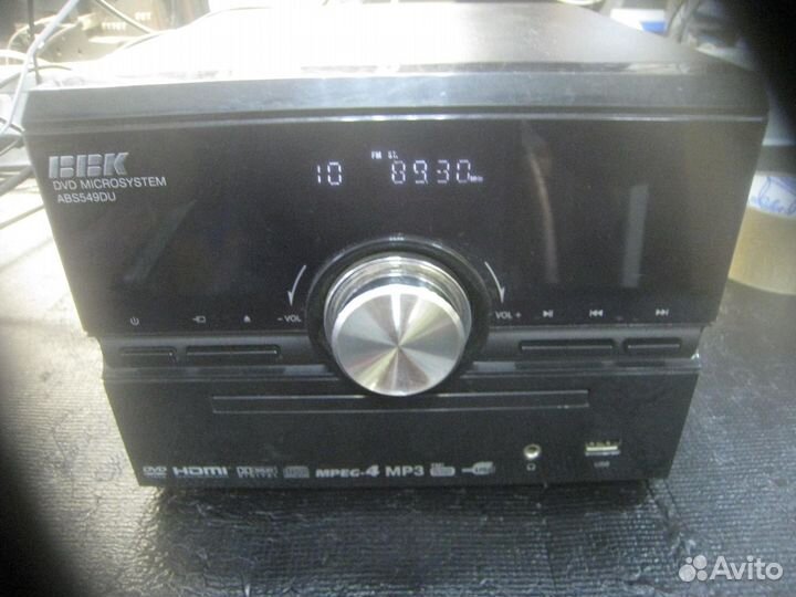 BBK DVD\mpeg4\USB аудиовидеоцентр ABS549DU