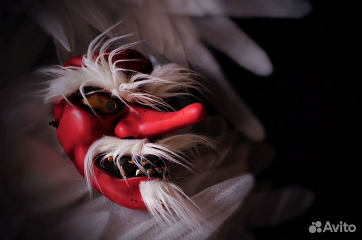 Японская Маска Тэнгу (на заказ)