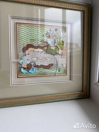 Картина-коллаж: Выражение Благодарности