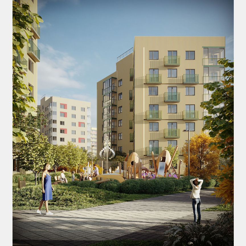 1-к. квартира, 38,2 м², 3/7 эт.