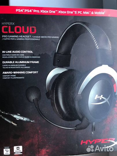 Наушники-гарниту Hyperx Cloud