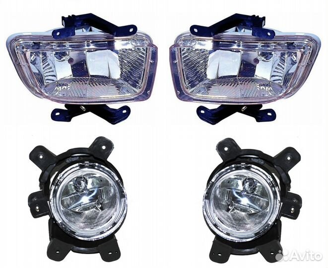 Туманка Kia Picanto 2004-2010