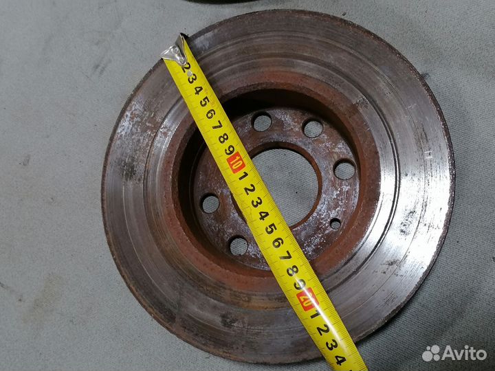 Диск тормозной передний для Opel Kadett E