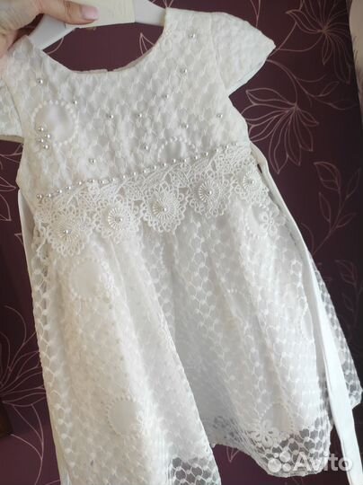 Платье для девочки 86