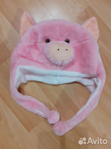 Шапка поросёнка, костюм