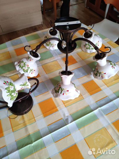 Люстра + бра Италия