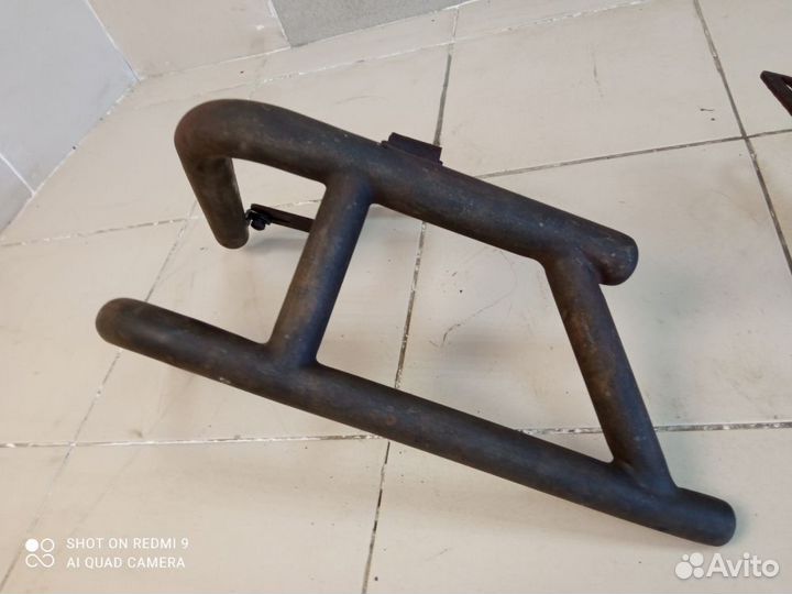 Защита боковая заднего бампера Mercedes Benz w463