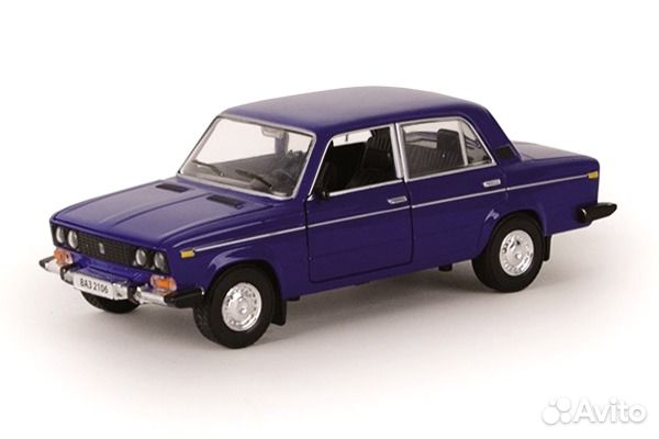 Ваз-2106, ваз-2107 масштаб 1/24 (свет, звук)