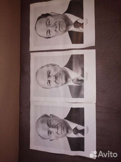 Портрет членов Политбюро цк кпсс