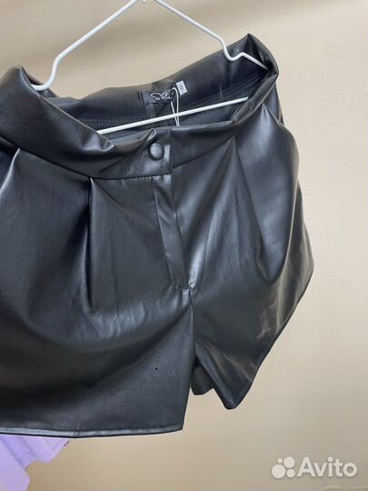 Шорты кожаные 46 48