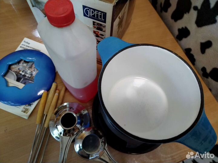 Набор для фондю, чугун, Gipfel