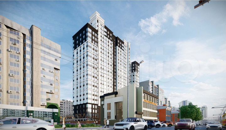 2-к. квартира, 60,3 м², 10/25 эт.