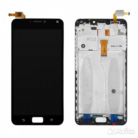 Дисплей для Asus ZenFone 4 Max черный+рамка разбор