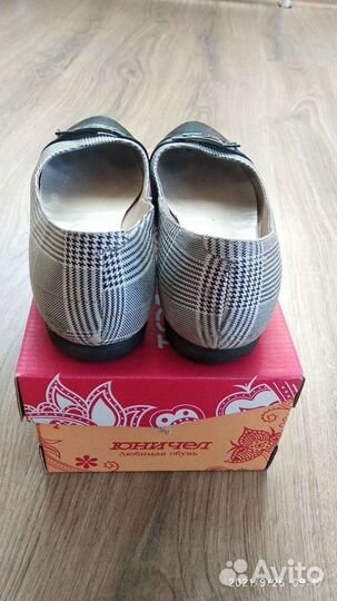 Туфли натуральная кожа 39