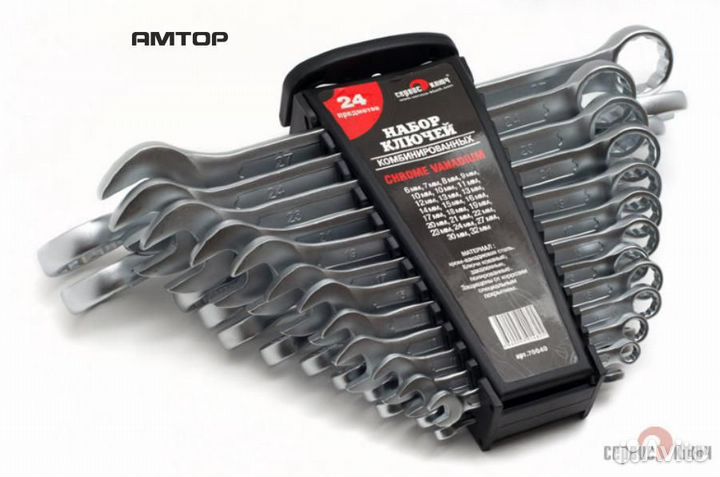 Сервис ключ 70040 Набор рожково-накидных ключей (2