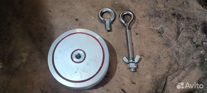 Поисковый магнит двухсторонний 2 f 600