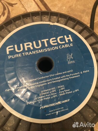 Кабель акустический Furutech pure transmission