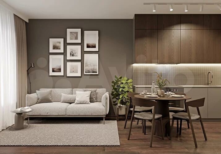 2-к. квартира, 45,5 м², 1/5 эт.